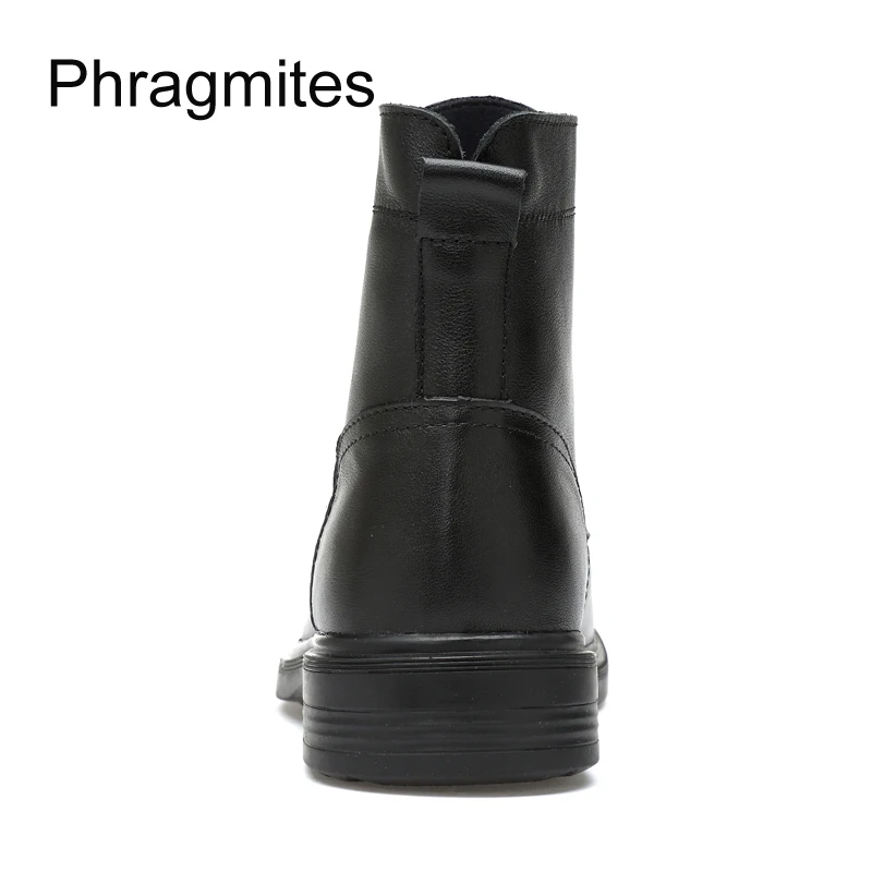 Phragmites/Новое поступление Модные ботильоны зимняя теплая Модная обувь для отдыха