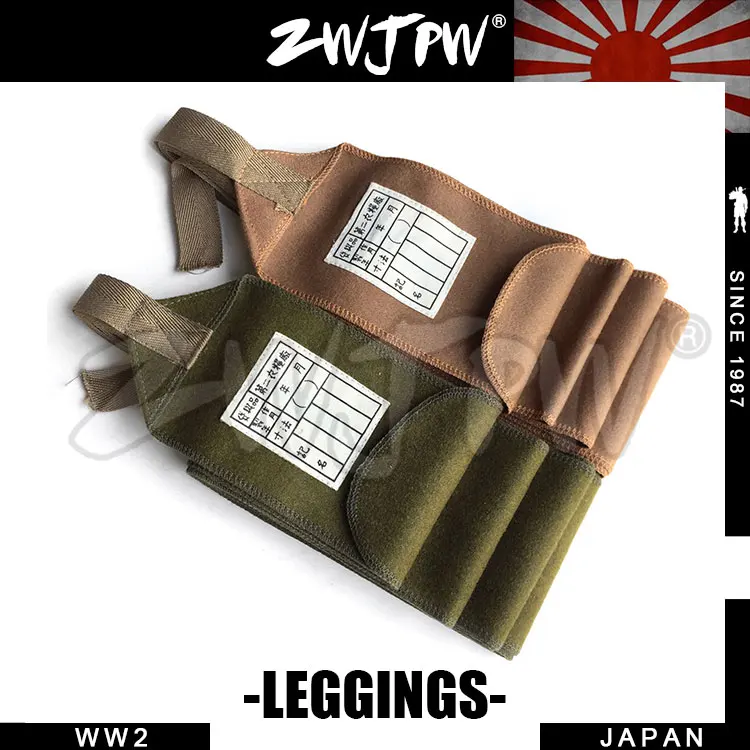 

WWII WW2 Japanese Army Military Soldier Leg Warmers Woolen Leggings Puttee Gaiters (Pair) JP/410209