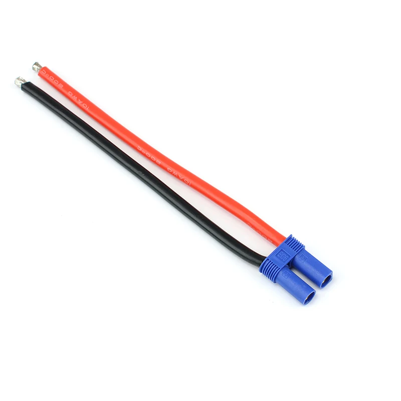 

1 Pcs EC5 Female Plug Connector 10CM EC5 Battery Connector Plug with AWG Wire