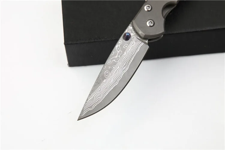 Хит продаж складной нож Sebenza 21 лезвие D2/Damacus титановые ножи с ручкой TC4 походный