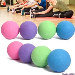 2019 Новый Йога массажный мяч спорт Лакросс мяч мобильность Myofascial триггер точка выпуска средства ухода за кожей массаж йога шары