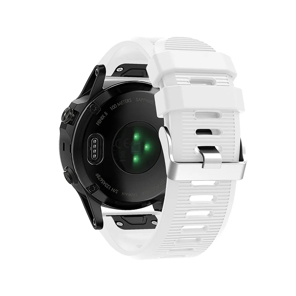 Versatile Quick Release Silicone Watchband Strap - 26/22/20MM