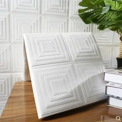 Wallpaper Self Adhesive 3d Stereo Wall Stickers Wallpaper Living