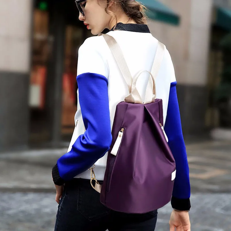 TEXU 3 комплекта, женская сумка через плечо, Оксфорд, женский рюкзак, сумка+ сумка через плечо, сумка-мессенджер+ Женский Портативный кошелек