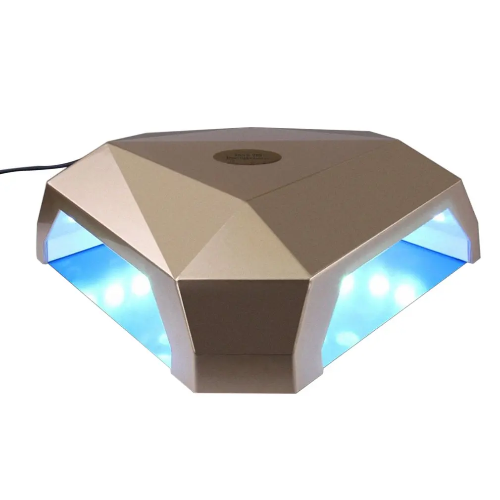 

Professional 60W UV LED Diamond-shape Nail dryer Nail Polish Art Tools Phototherapy Manicure Machine Intelligent Timing Lamp