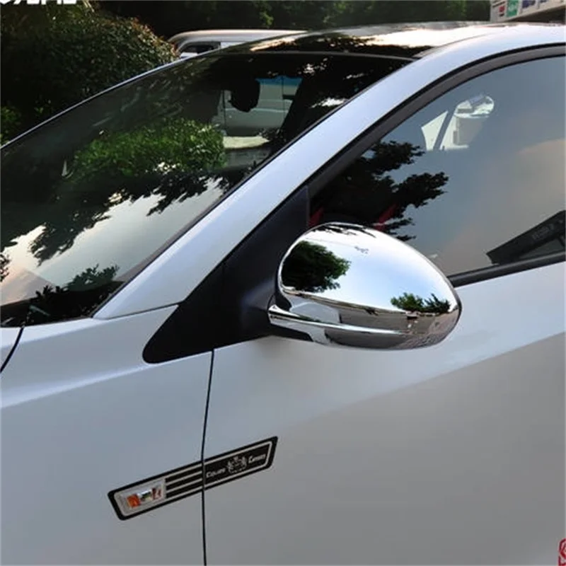 2 шт. хромированные накладки на боковые зеркала заднего вида для Chevrolet Chevy Cruze