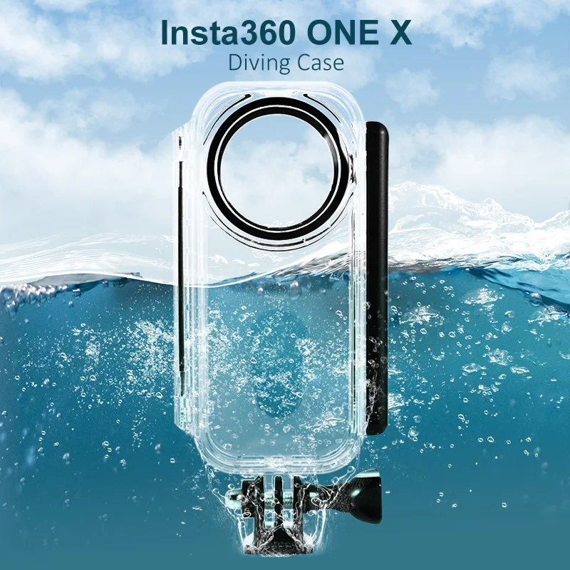 Водонепроницаемый чехол для Insta360 ONE X дайвинга Insta 360 защитный аксессуары камеры One