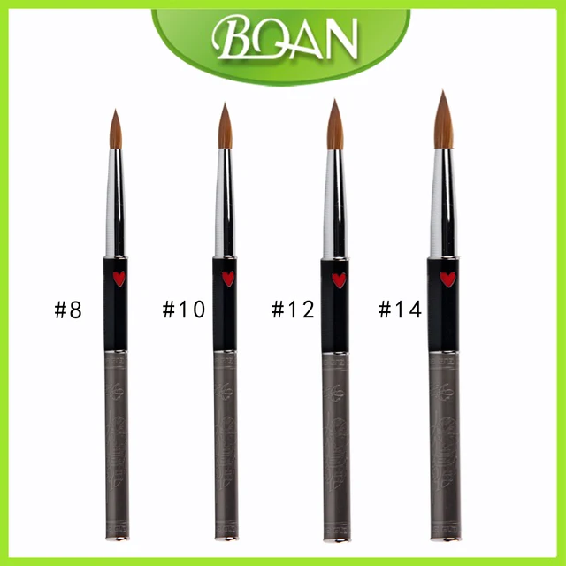 Retail 1pcs Bqan Own Design 100 Kolinsky Sable Acrylic Brush Size 8 Retail 1pcs Bqan Own Design 100 Kolinsky Sable Acrylic Brush Size 8 10