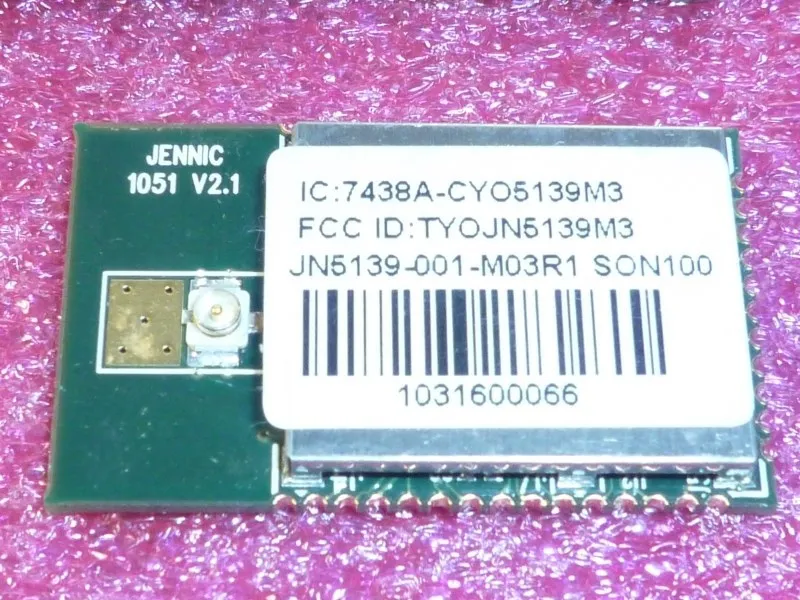 

Free shipping ZigBee module (standard power) JN5139-001-M03R1