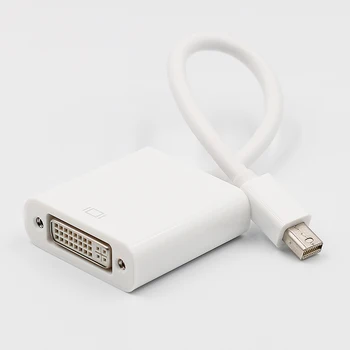 

Mini Displayport DP to DVI Cable Converter Thunderbolt Male to Female Mini DP to DVI Adapter for TV Laptop Projector
