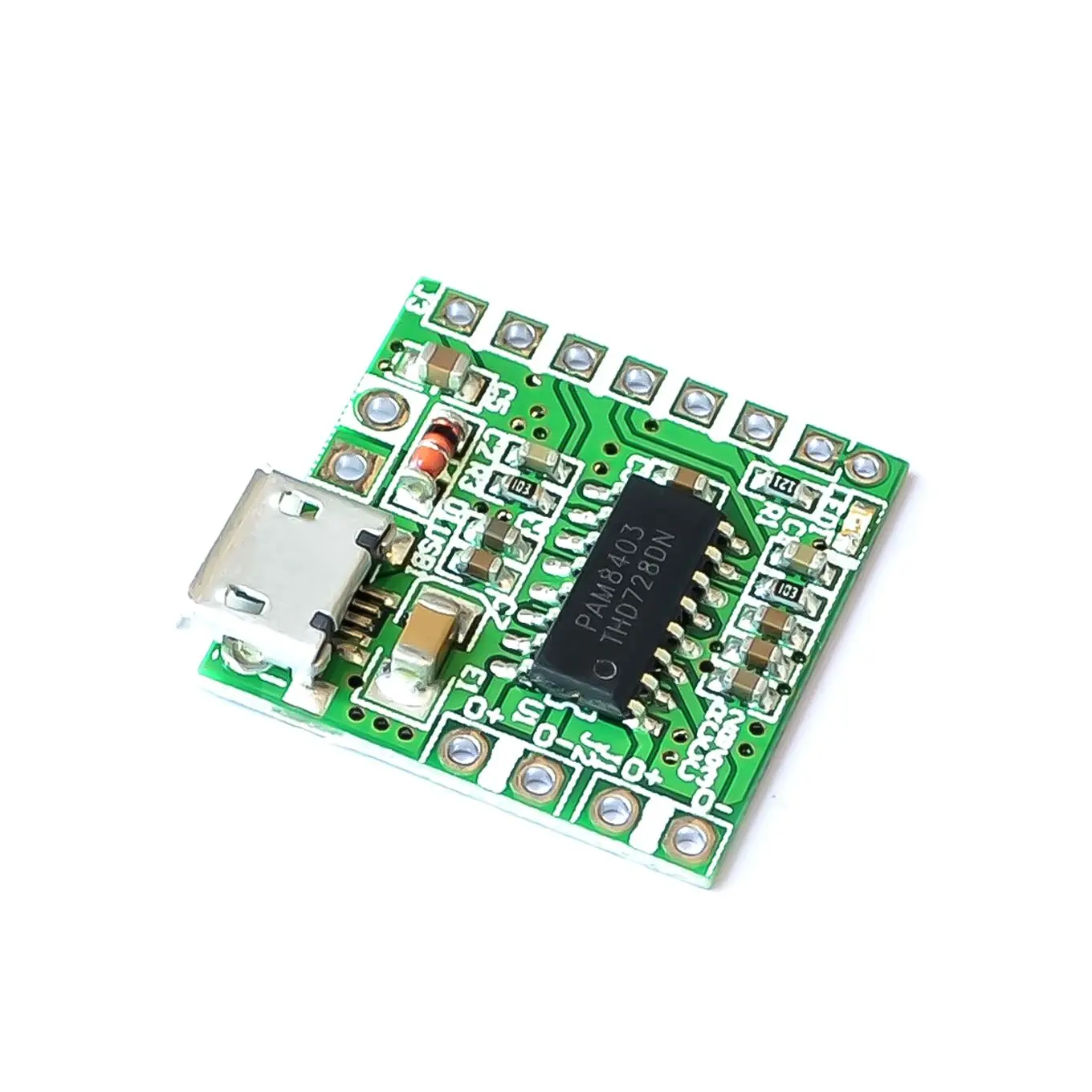 10 шт./лот NEW PAM8403 DC 5V Mini Class D 2x3W USB плата усилителя мощности сделай сам Bluetooth