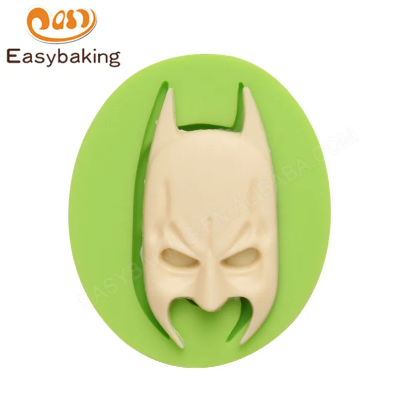 ES-0813 Batman Mask Fondant Silicone Molds for cake decorating