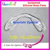 20pcs Soft Clear Bridge Conjoined Silicone Nose Pads For Glasses Eyeglass Spectacle Eyewear 5 Size Options Free Shipping 4