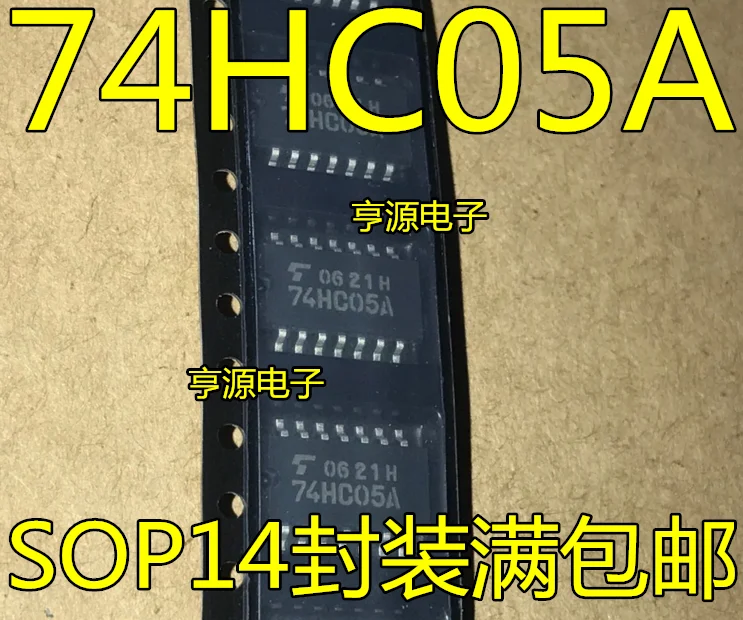 Коммутатор TC74HC05AF 74HC05A шестигранный инверторный триггер SOP-14 средний импортный