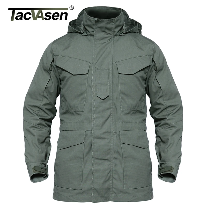 army Tactique 037 vent Imperméable Black Td Hommes Green Capuchon Coupe khaki Militaire Vêtements Veste À Thermique Manteau Hiver Armée Tacvasen ycxl taqU44