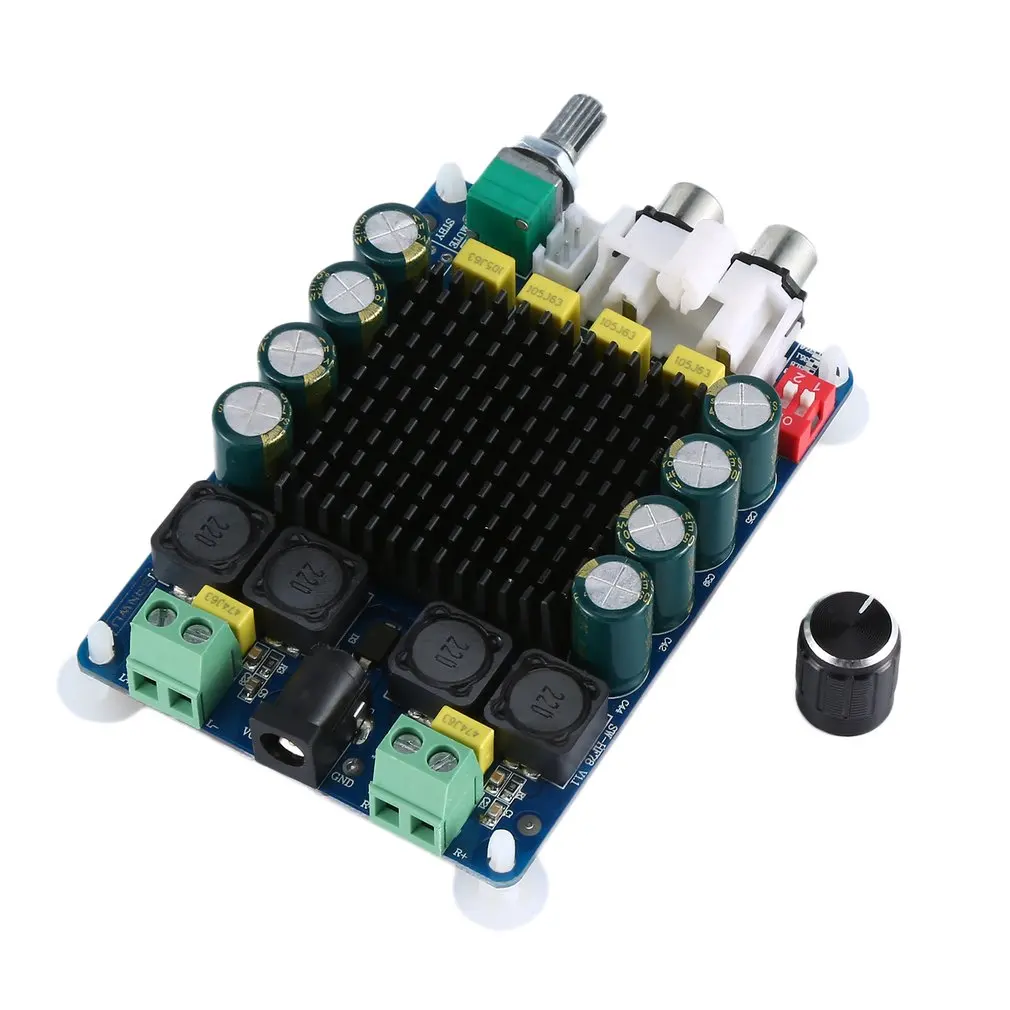 

TDA7498 Power Amplifier Board High Power Digital Power Amplifier Board 2x100w Two Channel HF78 Durable