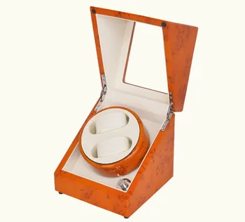 

2+0 High Quality Orange Luxury watch winder machine