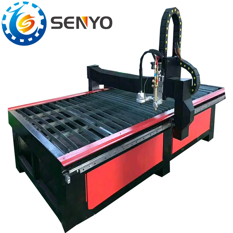 

2000*6000mm/1500*6000mm metal sheet cutting machine Large format CNC Plasma cutter with Hyper plasma source