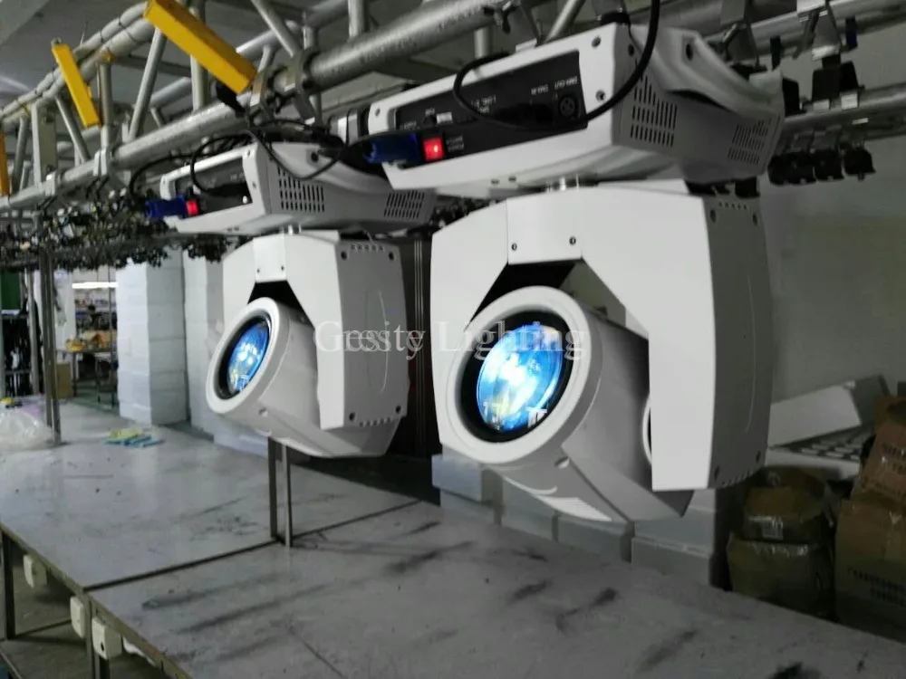 

best sellers white color housing 230w sharpy 7r beam moving head light osram lamp