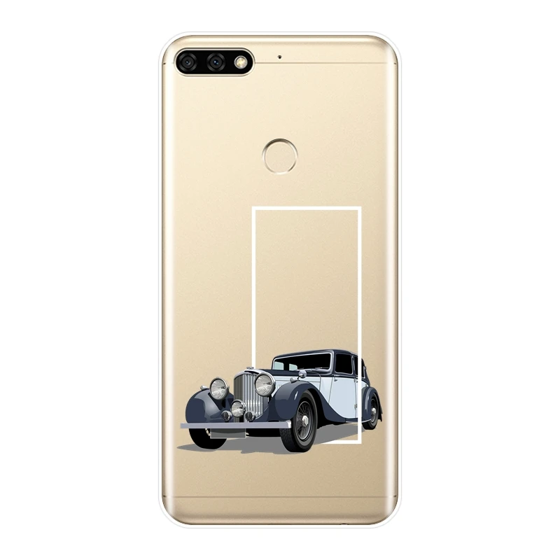 Забавные 3D Автомобильные чехлы для телефонов Huawei Honor 10 9 8 8X MAX Силиконовые мягкие 7