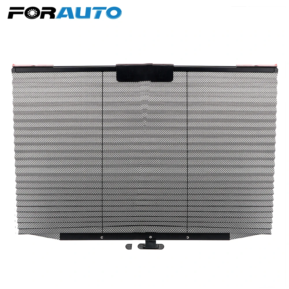FORAUTO Car Curtains UV Protection Sunshade Car Styling Folding Curtain For Side Window Car Sun Shade Black Interior Accessories
