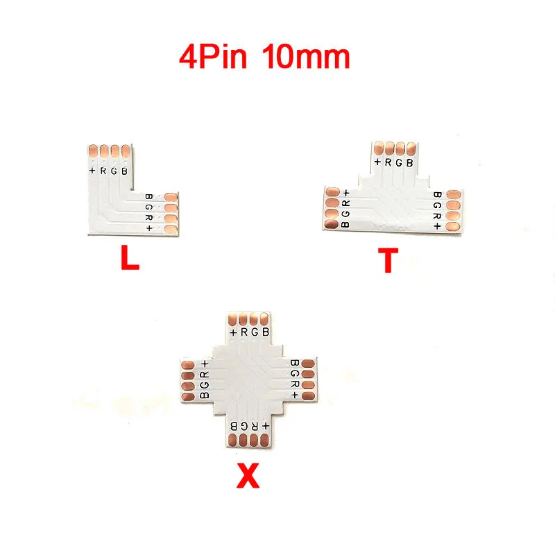 Сварочный разъем 2pin 8 мм 10 мм/4pin 10 мм/5pin 10 мм 12 мм X T L форма СВЕТОДИОДНЫЕ Полосы Клип разъем