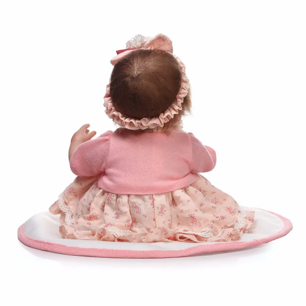 Slicone Reborn Baby Doll игрушка игровой дом сном игрушки для детей девочек Brinquedos мягкое тело новорожденных коллекционные куклы для подарка