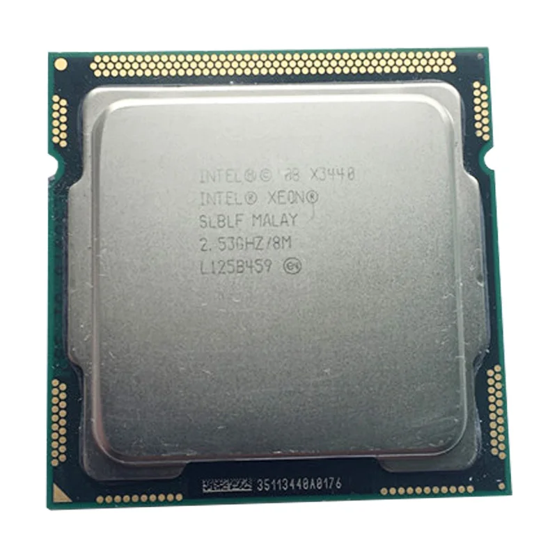 Процессор INTEL Xeon X3440 LGA1156 socket/2 53 ГГц/L3 8 Мб/четырехъядерный процессор x3440 серверный