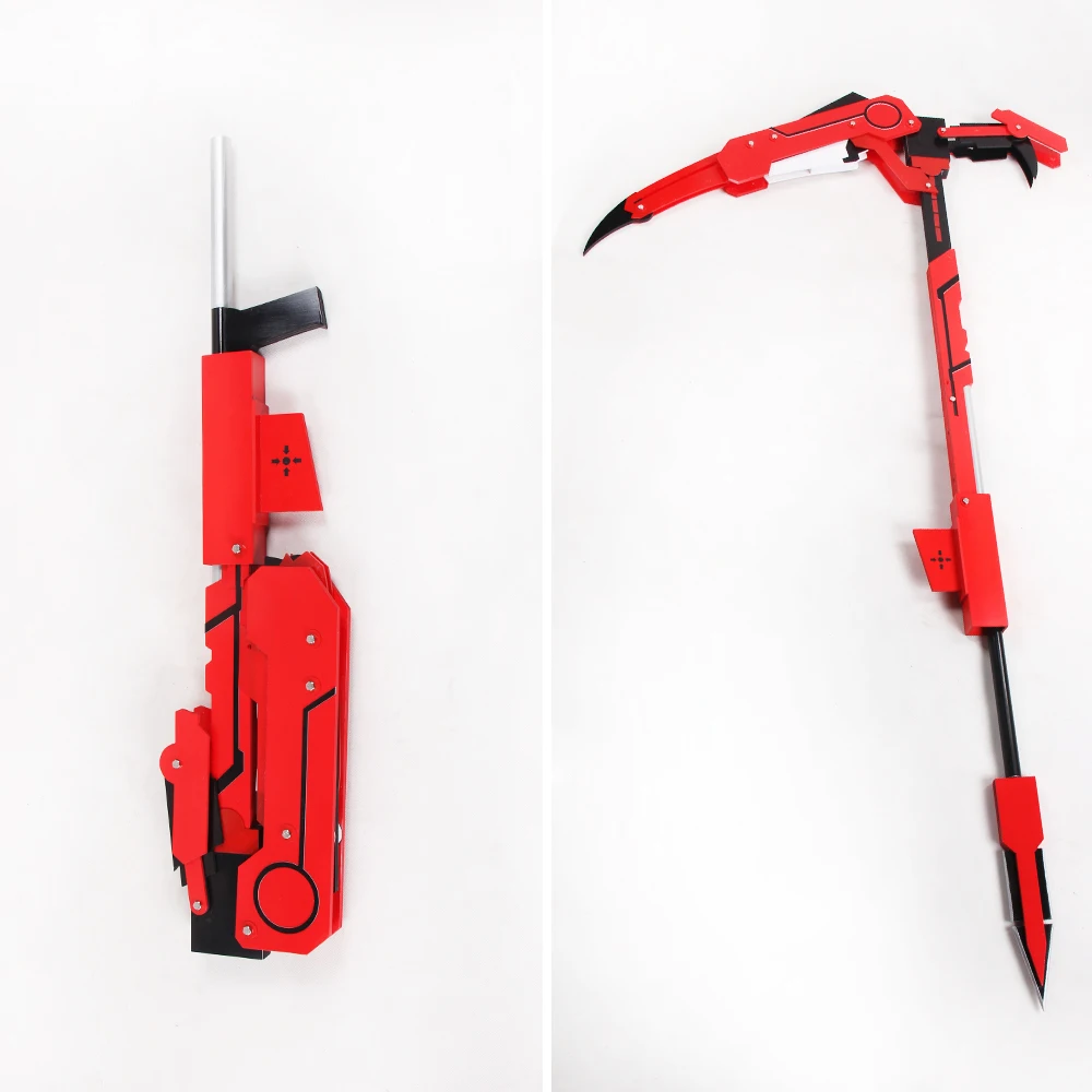 Новый RWBY Рубиновая роза Косплей складной дизайн полумесяц Роза снайперская