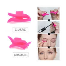 2 шт шаблон для подводки для глаз легко носить штампы глаза черный в форме крыла портативный жидкое косметическое средство для глаз трафарет под косметический карандаш инструменты для макияжа