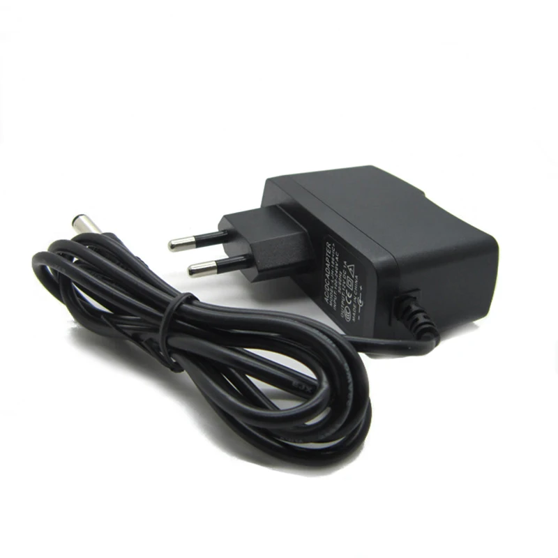 AC DC power adapter 12V 1A 1000MA 12W Converter Adapter Charger DC5.5*2.1mm Plastic case LED driver wall-mounted with EU plug