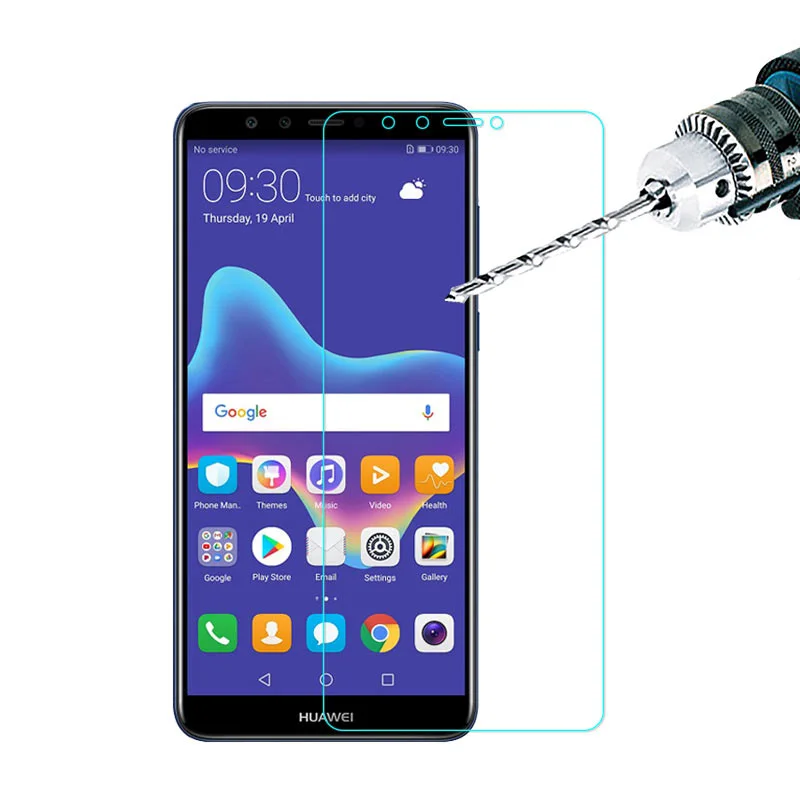 Tempered Glass For Huawei Y9 2018 Screen Protector Huawei Y9 2018 Screen Protector For Huawei Y9 2018 FLA-LX1 Y 9 Full Glue (6)