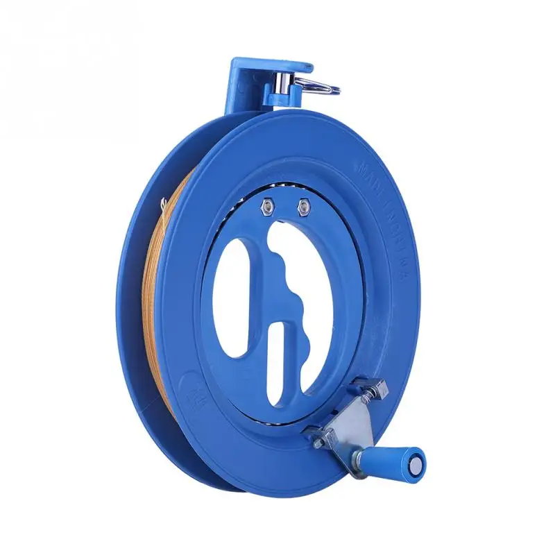 Открытый кайт Инструмент аксессуары для детей Открытый воздушных змеев Пластик голубая линия Уиндер обмотки катушка сцепление колеса для