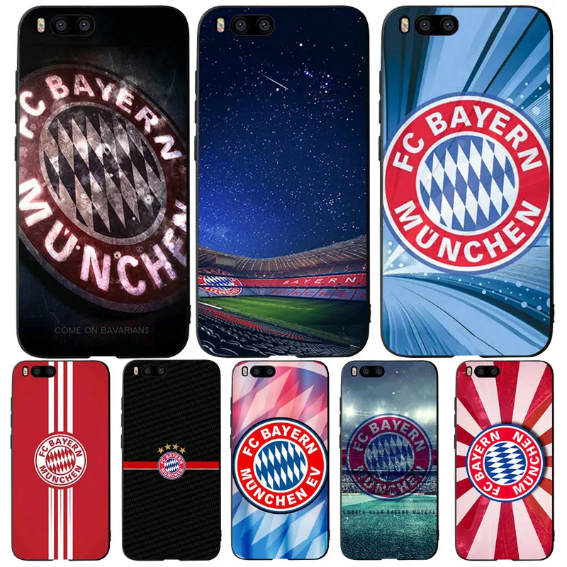 

ZZXXZZ Football Bayern Munich FC Logo Phone Case for Xiaomi 4 5 S Plus Note 2 3 Redmi 3S 4 X Pro Note 5A 4 X 3 Plus soft cover