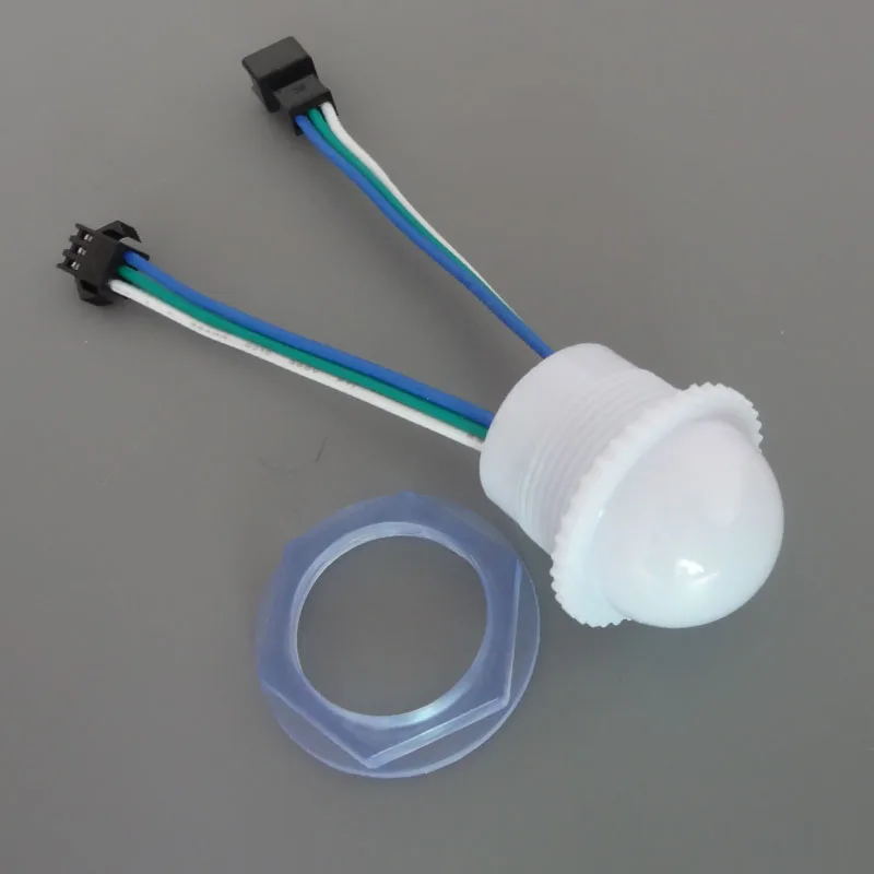 Пиксельная светодиодная модульная лампа 26 мм 3 светодиодный Ода s SM16703 rgb