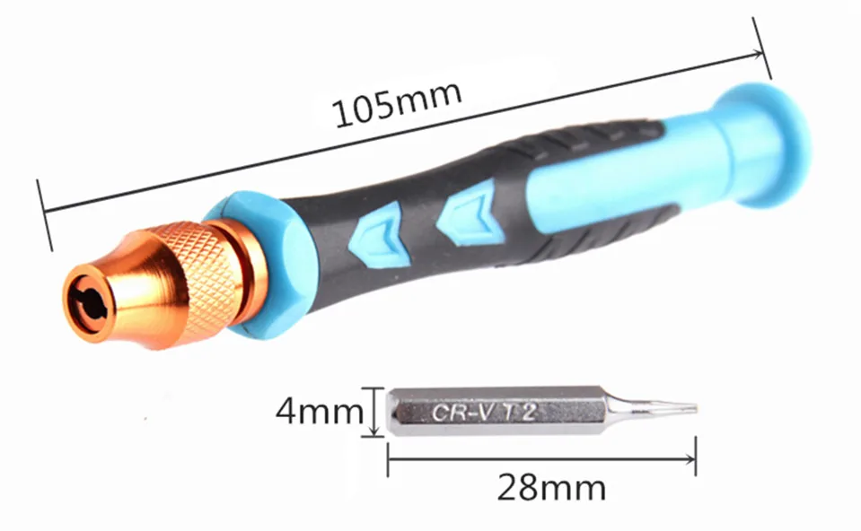 PENGGONG Mini Srewdriver Bit Set Magnetizer Demagnetizer Multifunction Screwdriver Kits for Cell Phone Laptop Tools