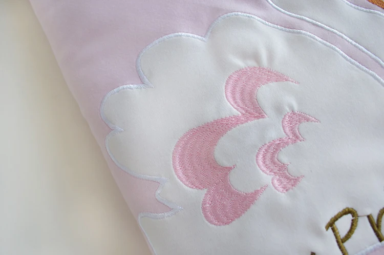 Вышивка детское Пеленальное Одеяло для грудничка толстые теплые берберские флисовые Конверты в стиле радуги, для младенцев обертывание