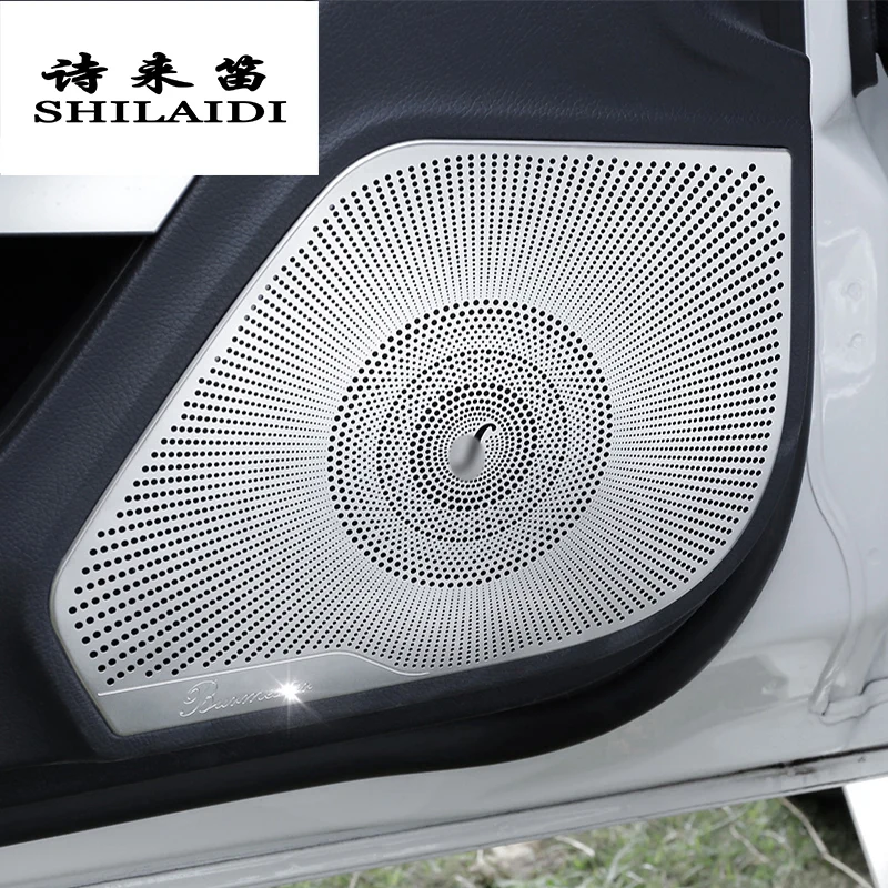 Najtaniej Car styling drzwi głośnik stereo dekoracji auto głośnik wysokotonowy naklejka na pokrywę wykończenia dla Mercedes Benz E klasa Coupe W207 C207 akcesoria