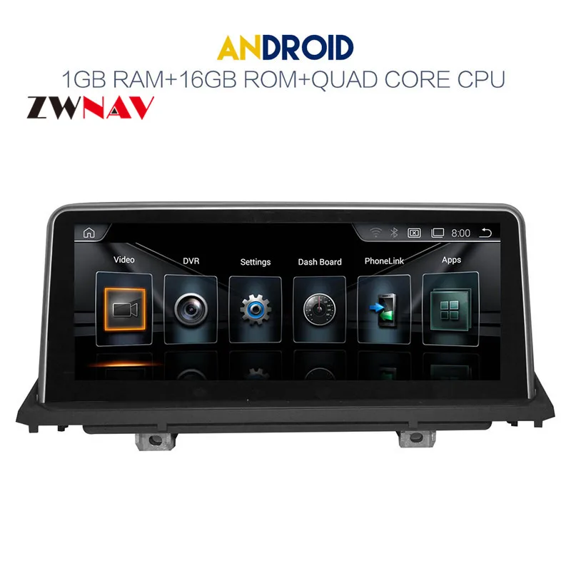 Top ZWNAV 10.25"Touch Android Intelligence Car Multimedia Player for BMW X5 E70 F15 F85 X6 E71 F16 F86 GPS Navigation No DVD Player 5
