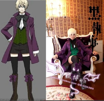 

Black Butler Alois Trancy Cosplay Party Anime Cosplay Costume Clothes Coat+Shirt+Tie+Vest+Shorts