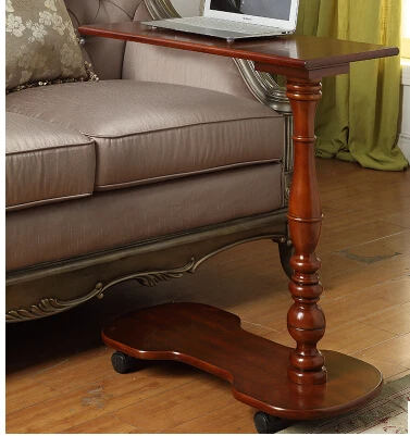 American solid wood edge several. Angle of a few.. Sofa table. Small tea table, telephone table