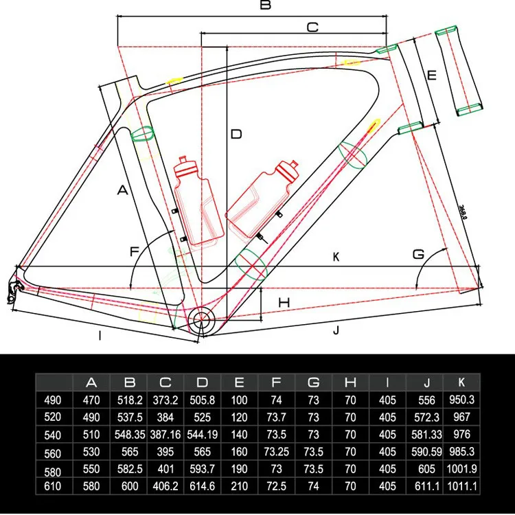 Discount Bulk clearance big discount Brand complete road bicycle carbon FM098 hot sale high quality 11s  road bike cycling big size 61cm 14