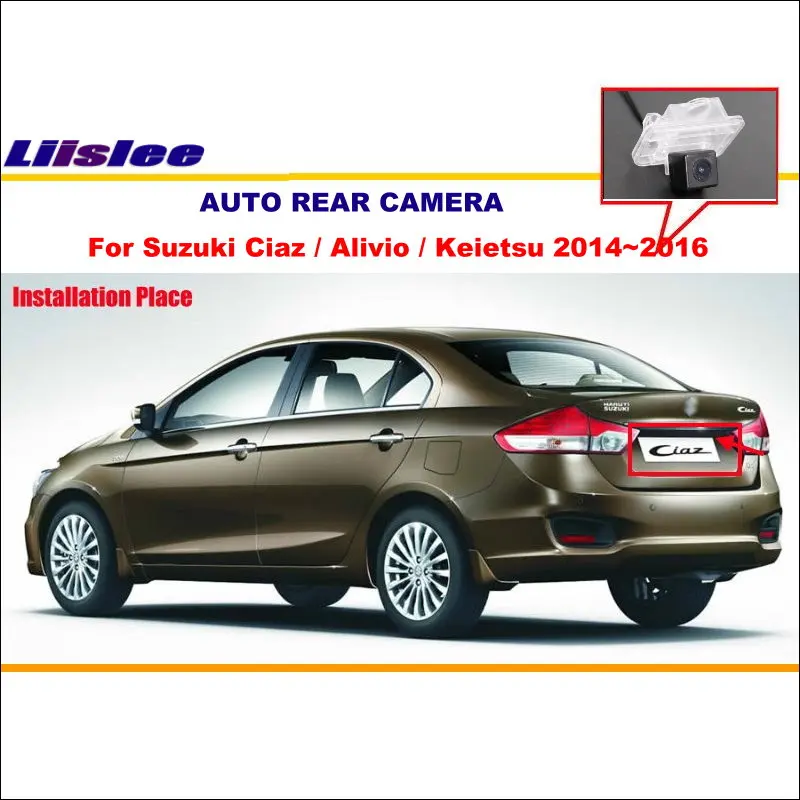 Liislee камера заднего вида для Suzuki ciaz/Alivio/Keietsu~ /автомобильная парковочная камера/камера освещения номерного знака