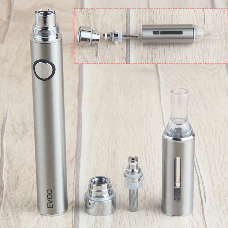 Kingfish EVOD электронная сигарета mt3 атомайзер вейп evod стартер комплект 650/900/1100 мА/ч в