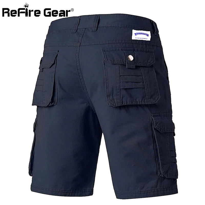 Мужские летние тактические шорты ReFire Gear Повседневные Дышащие Стрейчевые из