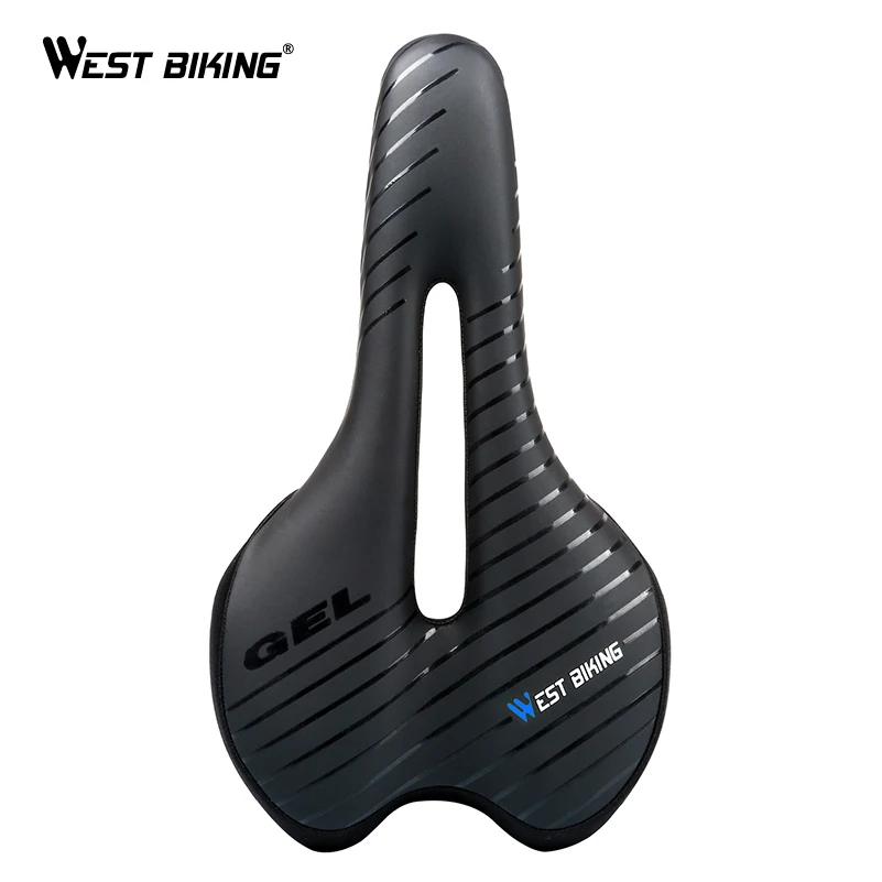 West Biking Waterproof Bike Saddle With 