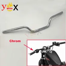 22 мм 7/" мотоцикл хром евро Ручка Рукоятка для Yamaha XS400 XS500 XS650 XS750 XS850 XS1100 Honda CB 750 CB500
