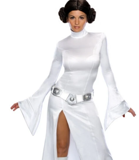 

STAR WARS Cosplay Alderaan Princess Leia Organa Solo Costume Adult Child Cosplay Dresses