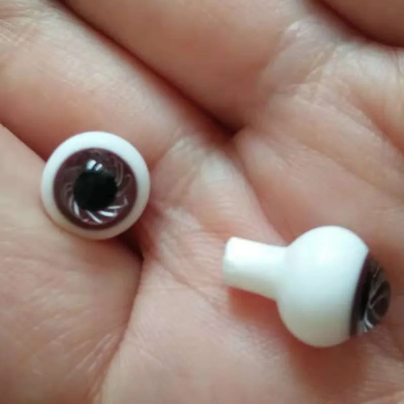 bjd glass eyes 8mm brown color