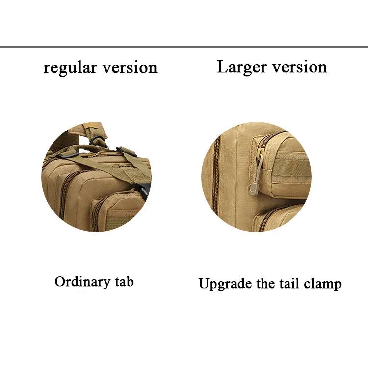 Оксфорд водонепроницаемый альпинистская сумка портативный тактический рюкзак для путешествий на открытом воздухе армейский Камуфляжный спортивный большой 3P рюкзаки